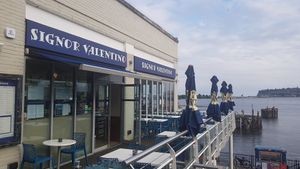 Exterior and views at Signor Valentino in Cardiff