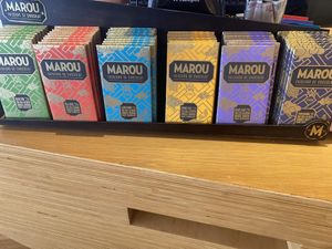 Vegan bars   at Maison Marou Saigon in Ho Chi Minh City