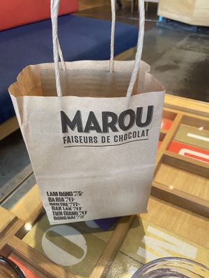 You know I took stuff home😉 at Maison Marou Saigon in Ho Chi Minh City