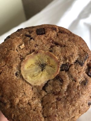 Banana cookie   at Maison Marou Saigon in Ho Chi Minh City