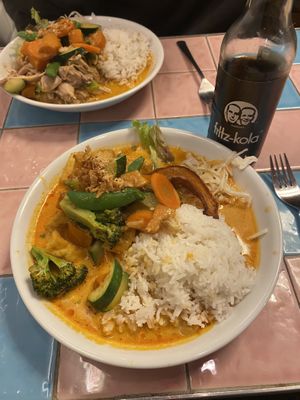 Tofu Massaman curry. Huge portion! 😛  at Humble Berlin in Berlin