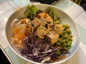 Black Bean Tofu Bowl  at Humble Berlin in Berlin