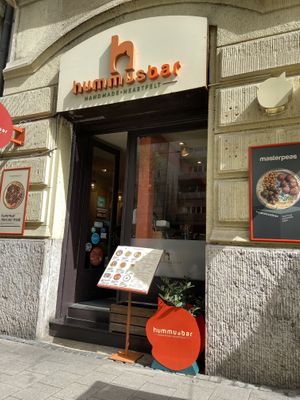   at Hummus Bar - Bartok in Budapest