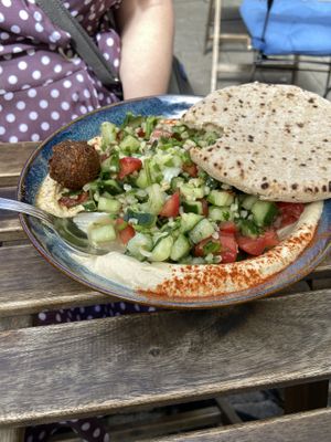   at Hummus Bar - Bartok in Budapest