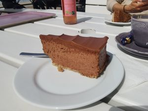 Chokolate mousse cake (Suklaamousse-kakku) for 5,50 at Kariranta in Lahti
