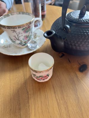 Adorable tea service @Dunvegan  at The Dunvegan in Isle Of Skye