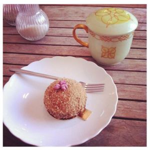 Cashew Cinnamon Cake at Princess SchokoBar in Munich