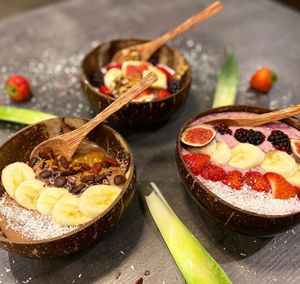 Smoothie bowls at No Manches in Wakefield