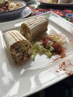Tofu burrito  at No Manches in Wakefield
