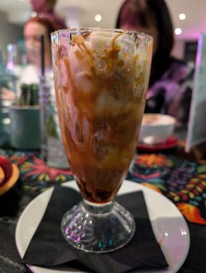 Vegan biscoff sundae at No Manches in Wakefield