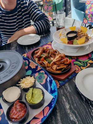 Fajitas at No Manches in Wakefield