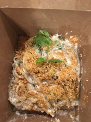 Cashew e Pepe. Kelp noodles. at Bloom in Chicago