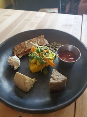 Cheese board at Bloom in Chicago