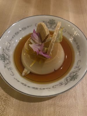 Flan  at Bloom in Chicago
