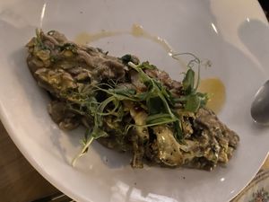  Sunflower risotto! Top notch ! at Bloom in Chicago