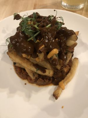 Poutine  at Bloom in Chicago
