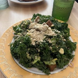 kale and brussels caesar   at Bloom in Chicago