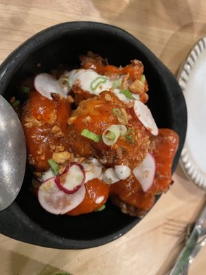 Buffalo cauliflower   at Bloom in Chicago