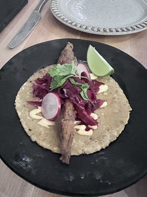 Fish tacos  at Bloom in Chicago