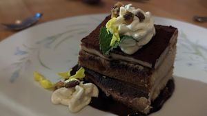 Tiramisu  #Veganuary at Bloom in Chicago