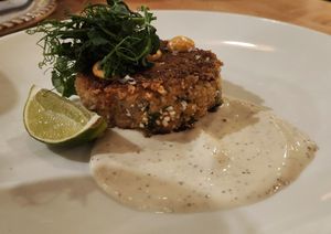 Crab Cake at Bloom in Chicago