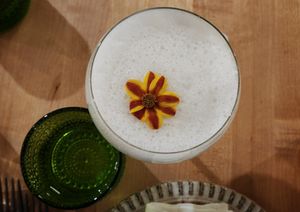 Naked Pisco mocktail at Bloom in Chicago