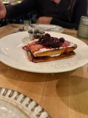 Stuffed French toast at Bloom in Chicago