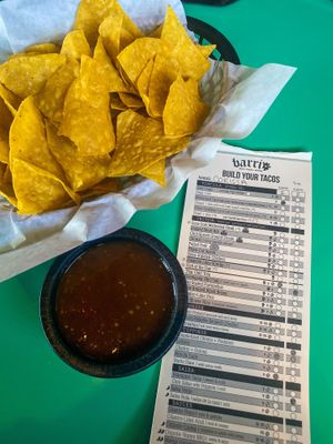 Chips and Salsa at Barrio Tacos in Columbus
