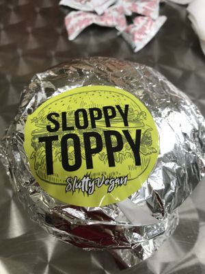 Burger at Slutty Vegan - Edgewood in Atlanta