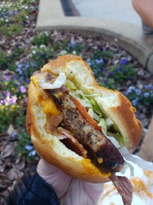 One Night Stand - bacon cheeseburger at Slutty Vegan - Edgewood in Atlanta