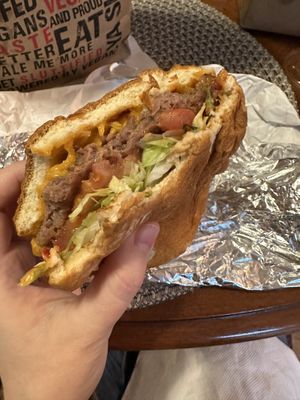 One night stand burger   at Slutty Vegan - Edgewood in Atlanta