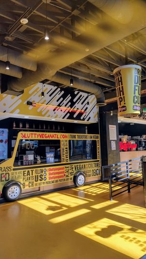 Nowhere to sit at Slutty Vegan - Edgewood in Atlanta