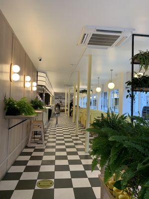 Interior  at Rudy's Vegan Butcher & Diner in North London