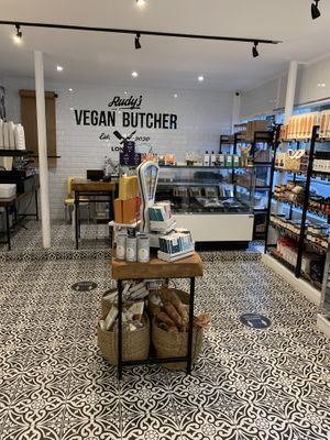 Interior  at Rudy's Vegan Butcher & Diner in North London