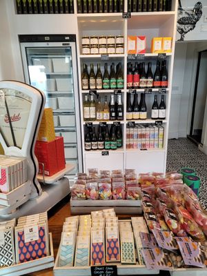 Nice wine selection at Rudy's Vegan Butcher & Diner in North London