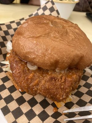 Buffalo Chick’n at Rudy's Vegan Butcher & Diner in North London