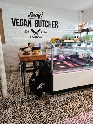 "" at Rudy's Vegan Butcher & Diner in North London