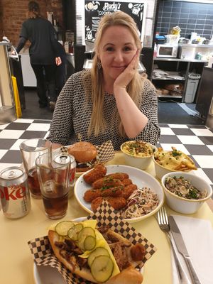  at Rudy's Vegan Butcher & Diner in North London