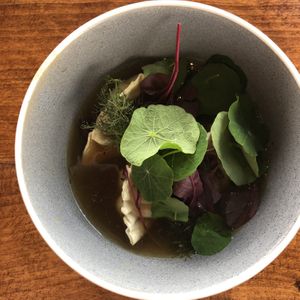 The dumplings were amazing at Ocean View Estates in Ocean View