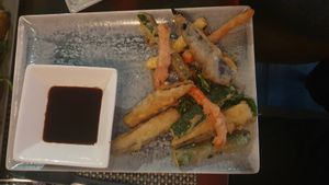 Tempura at Iberia in Zurich