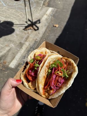 Vegan Taco Roti  at 2 Sisters Kitchen in Waverley