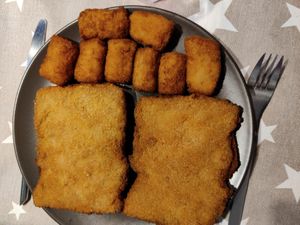 Croquetas y libritos at MonVeg in Mollet Del Valles