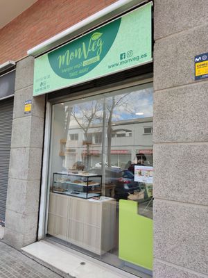 Outside at MonVeg in Mollet Del Valles