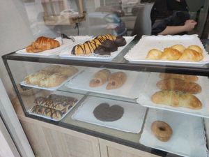 So many vegan croissants! at MonVeg in Mollet Del Valles