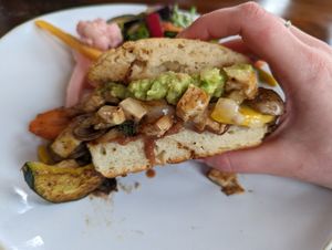 Torta at Mi Corazon Mexican Cuisine in Cannon Beach