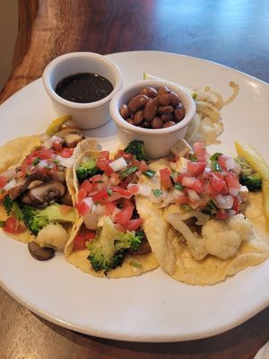 Vegan Tacos at Mi Corazon Mexican Cuisine in Cannon Beach