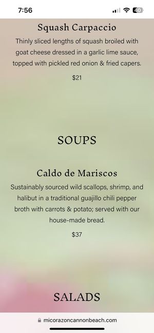  at Mi Corazon Mexican Cuisine in Cannon Beach