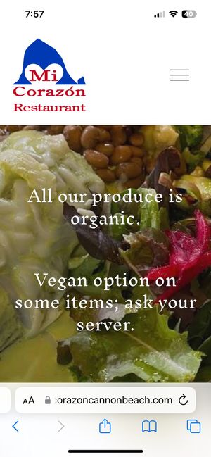  at Mi Corazon Mexican Cuisine in Cannon Beach