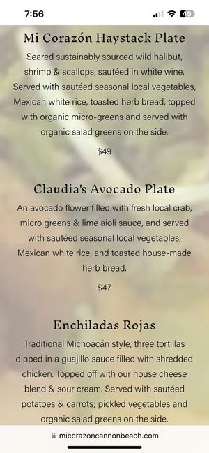  at Mi Corazon Mexican Cuisine in Cannon Beach