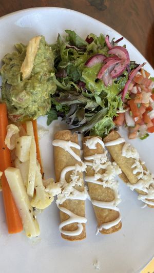 Vegan Flautas  at Mi Corazon Mexican Cuisine in Cannon Beach